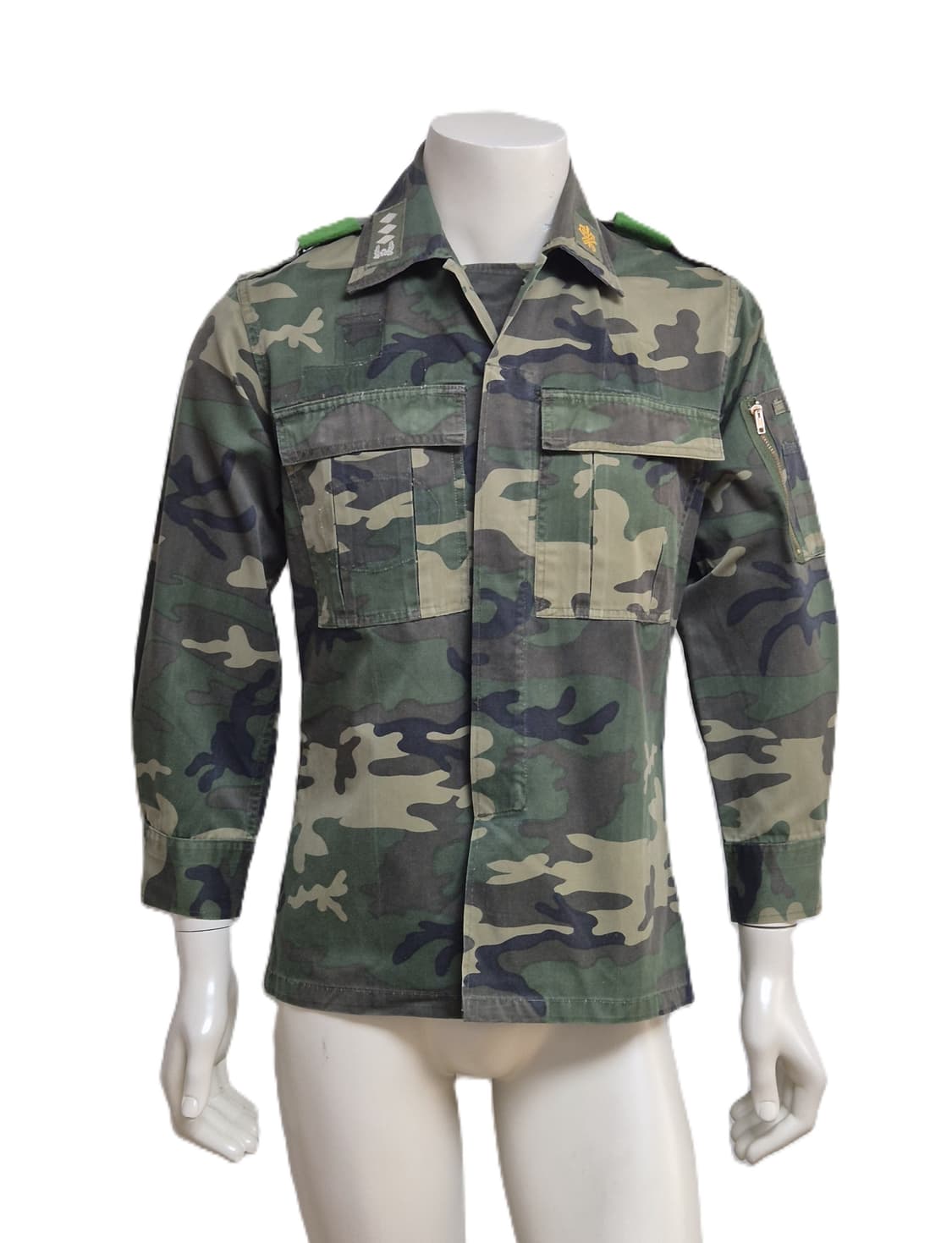 육군 구형 보병 대위 중기형 독사복 전투복 상의 자켓 (S) 상품이미지1