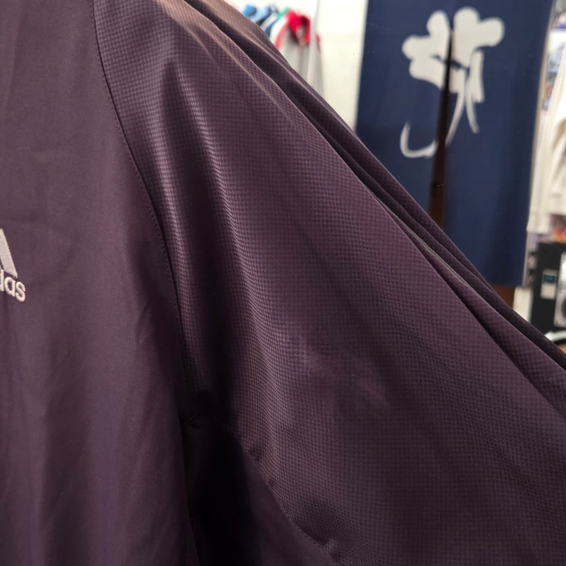 아디다스 재팬 퍼플 투웨이 웜업 상품이미지4