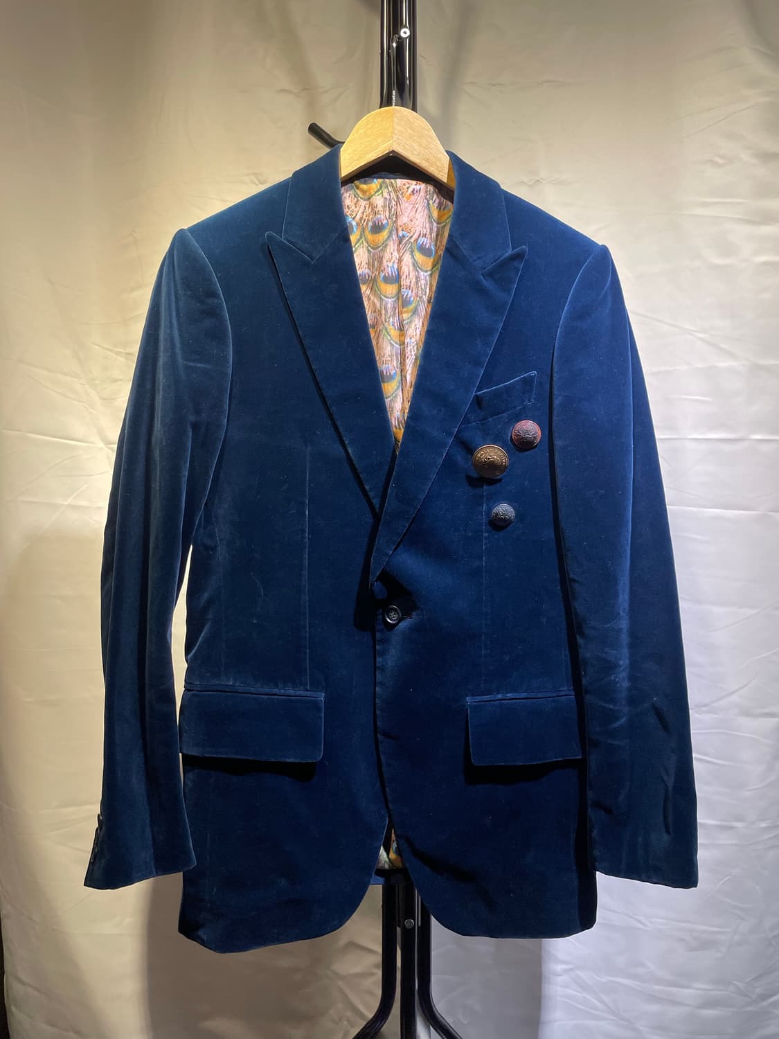 Veronica velvet blazer 상품이미지1