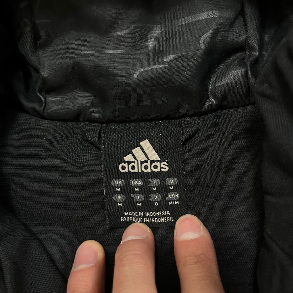 아디다스 덕다운 후드 패딩 점퍼 [블랙] M/95 상품이미지5