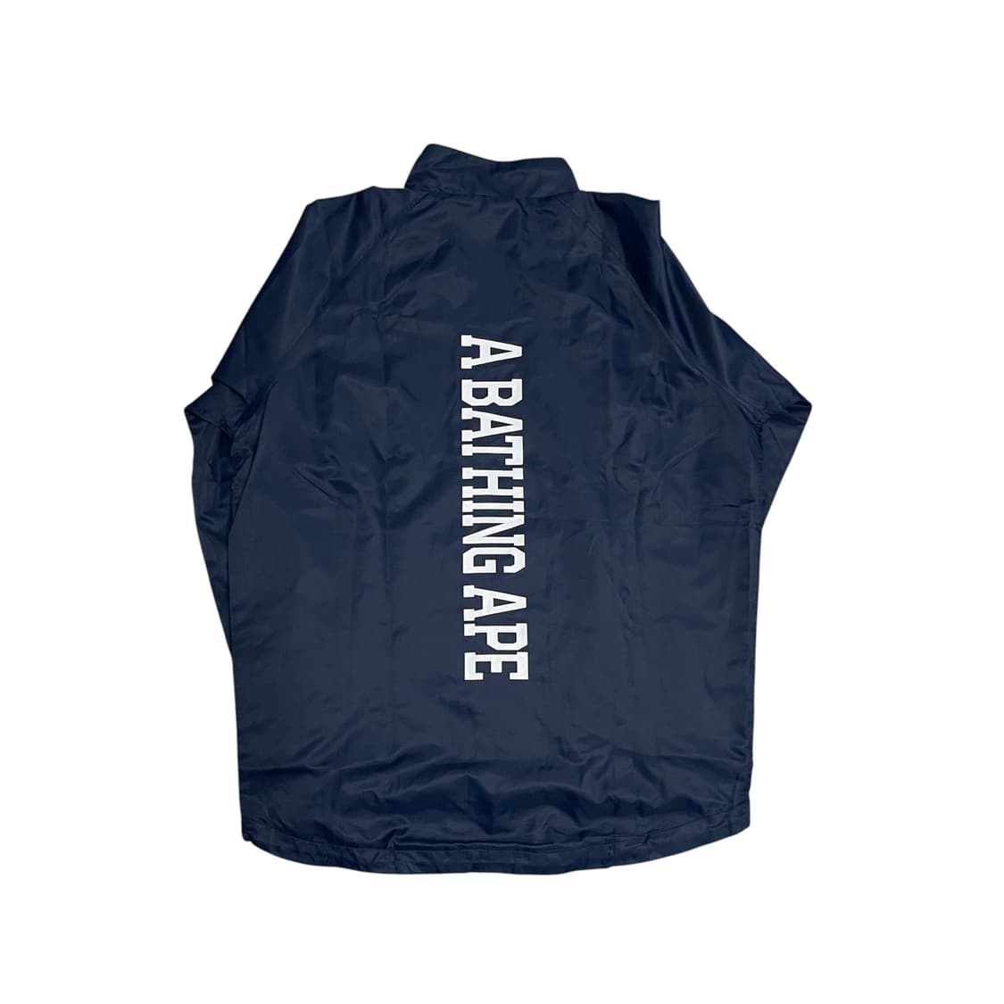 L) 베이프 로고 윈드브레이커 바람막이 자켓 네이비 상품이미지3
