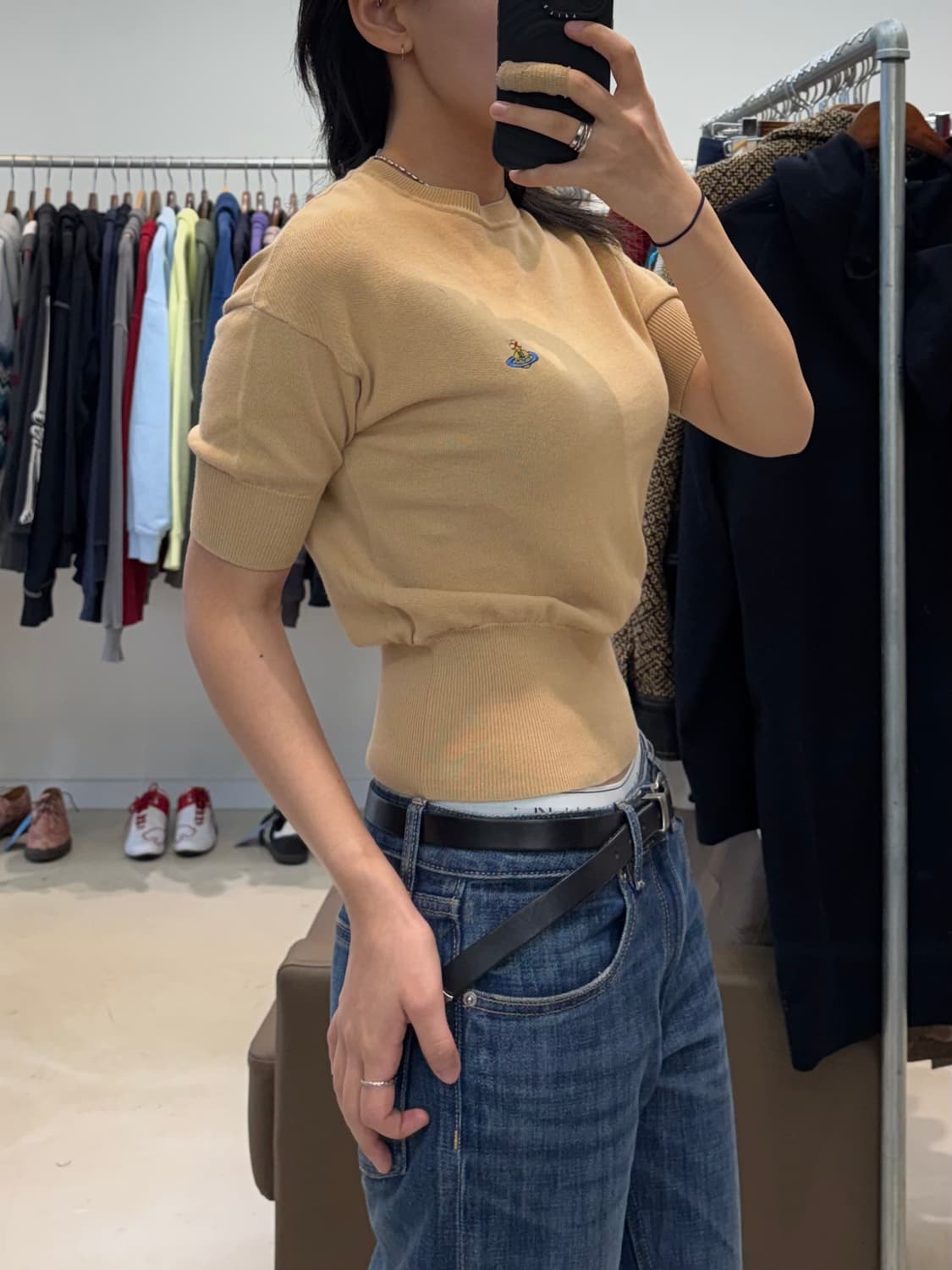 비비안웨스트우드 Bea 반팔 니트 상품이미지5