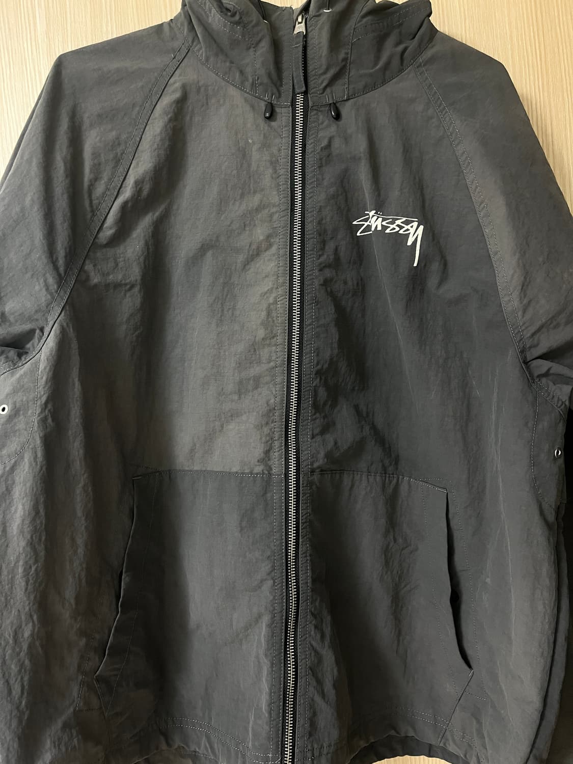 스투시 웨이브 다이 비치 쉘 블랙M 상품이미지2