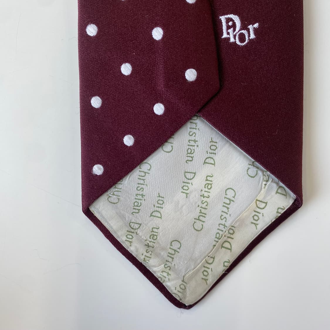 크리스찬 디올(Dior) 심플로고 명품 정품넥타이 상품이미지7