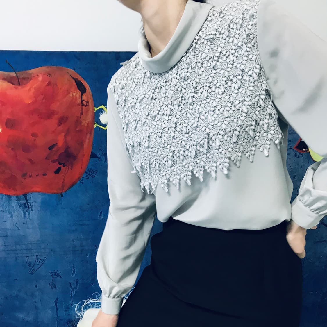 B2) Japan Vintage Blouse 상품이미지10