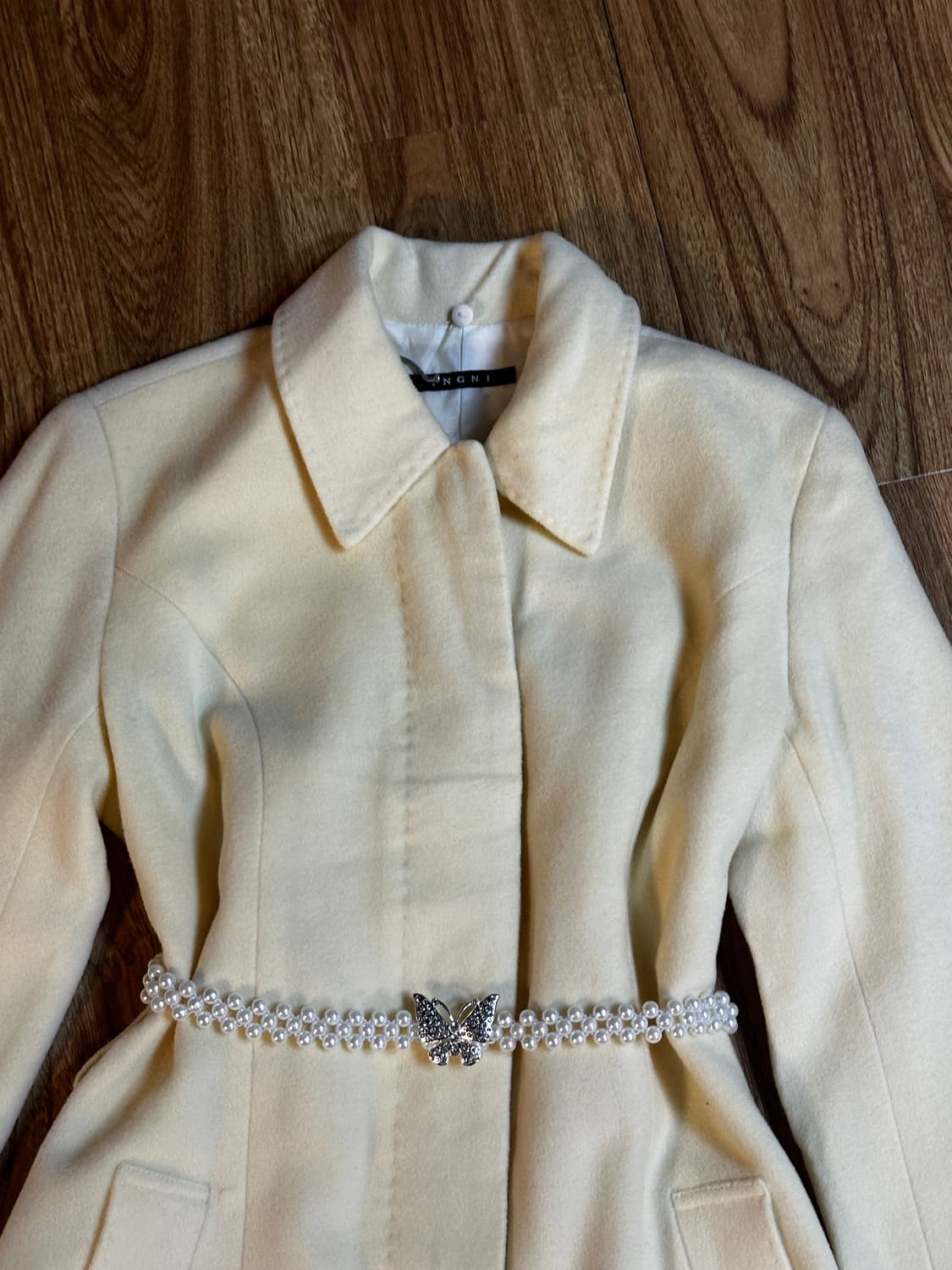 빈티지 잉그니 달천깔 코트 오네갸루 라떼 로걀 이시하라사토미 대대장 상품이미지4