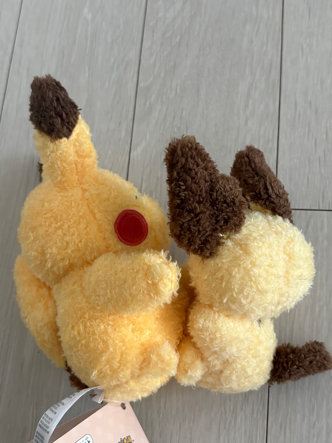 전기 모으는 게 서투른 피츄를 안아주는 피카츄 인형 (정상작동!!) 상품이미지8