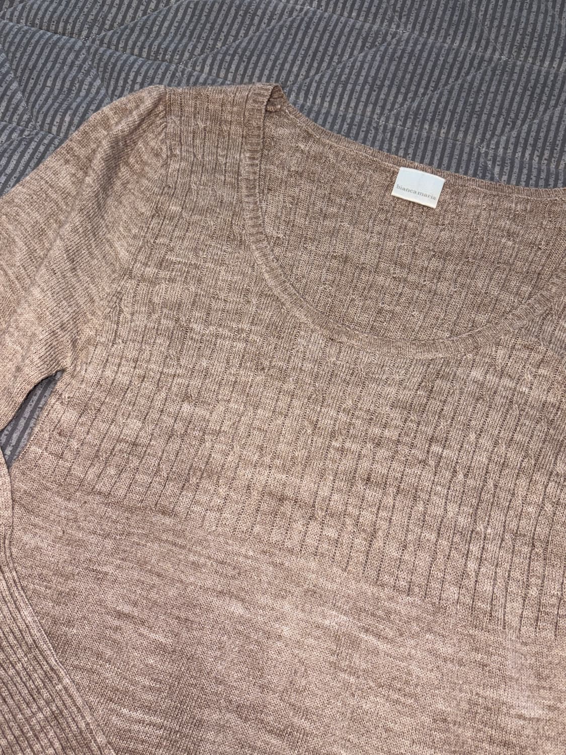 브라운 니트 상품이미지8