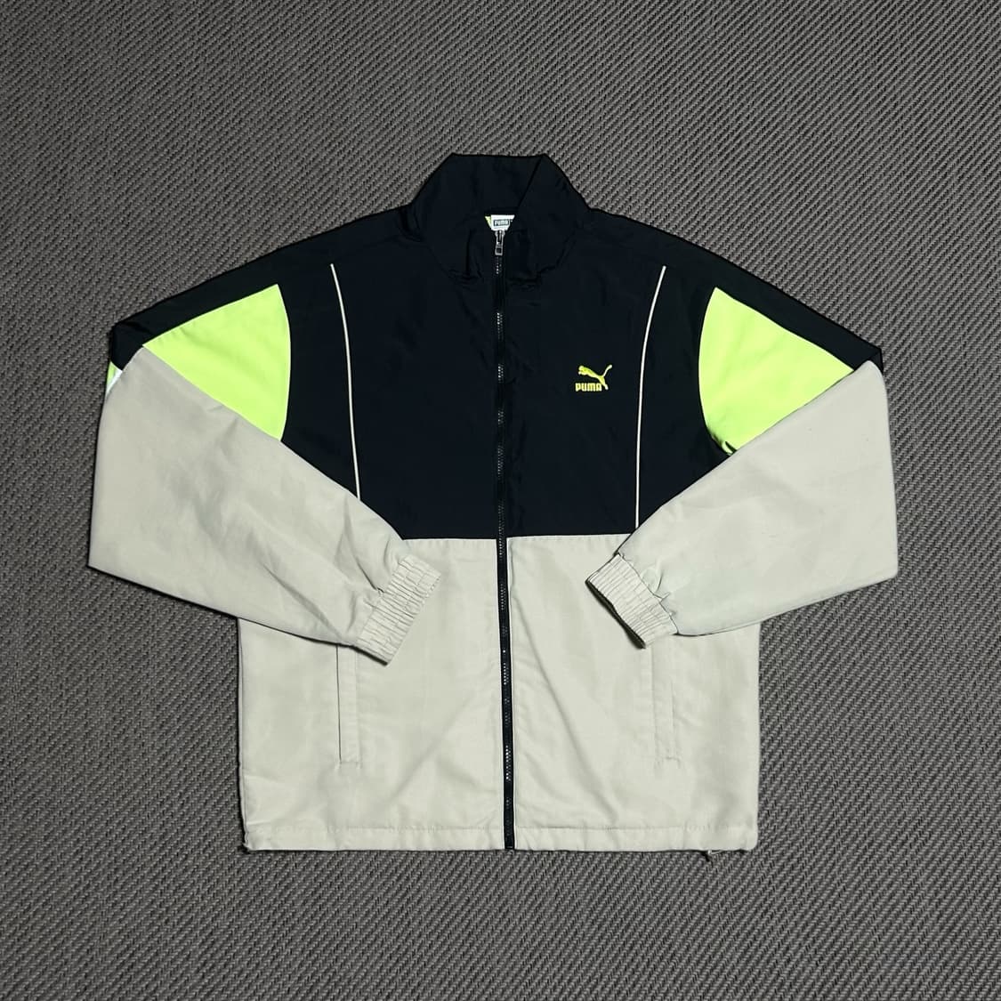 [XL] Puma 푸마 배색 윈드브레이커 바람막이 점퍼 상품이미지1