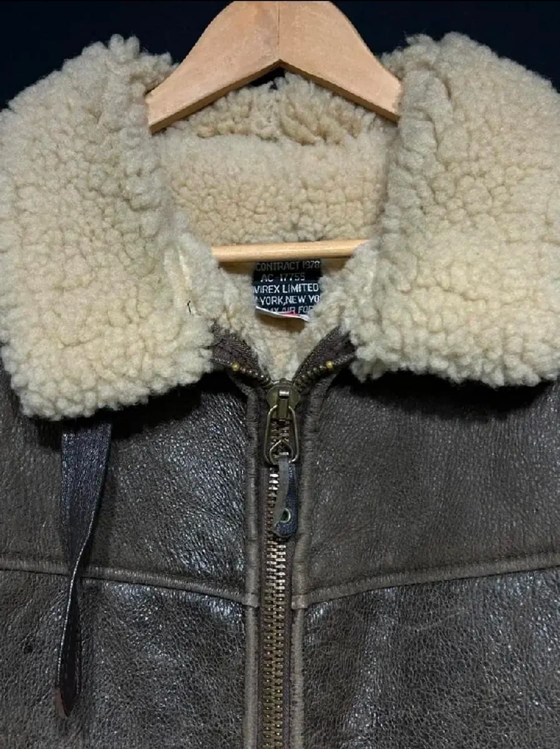 아비렉스 b-6 무스탕 시어링자켓 상품이미지4