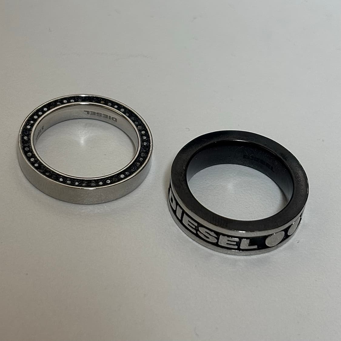 💍🪩디젤 스테인리스 스틸 링 세트 상품이미지2