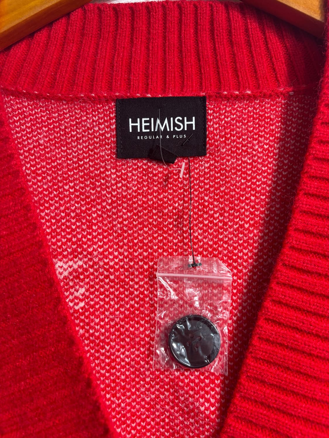 [L] U.S.A. 노르딕 니트 가디건 어글리스웨터 어글리니트 상품이미지7