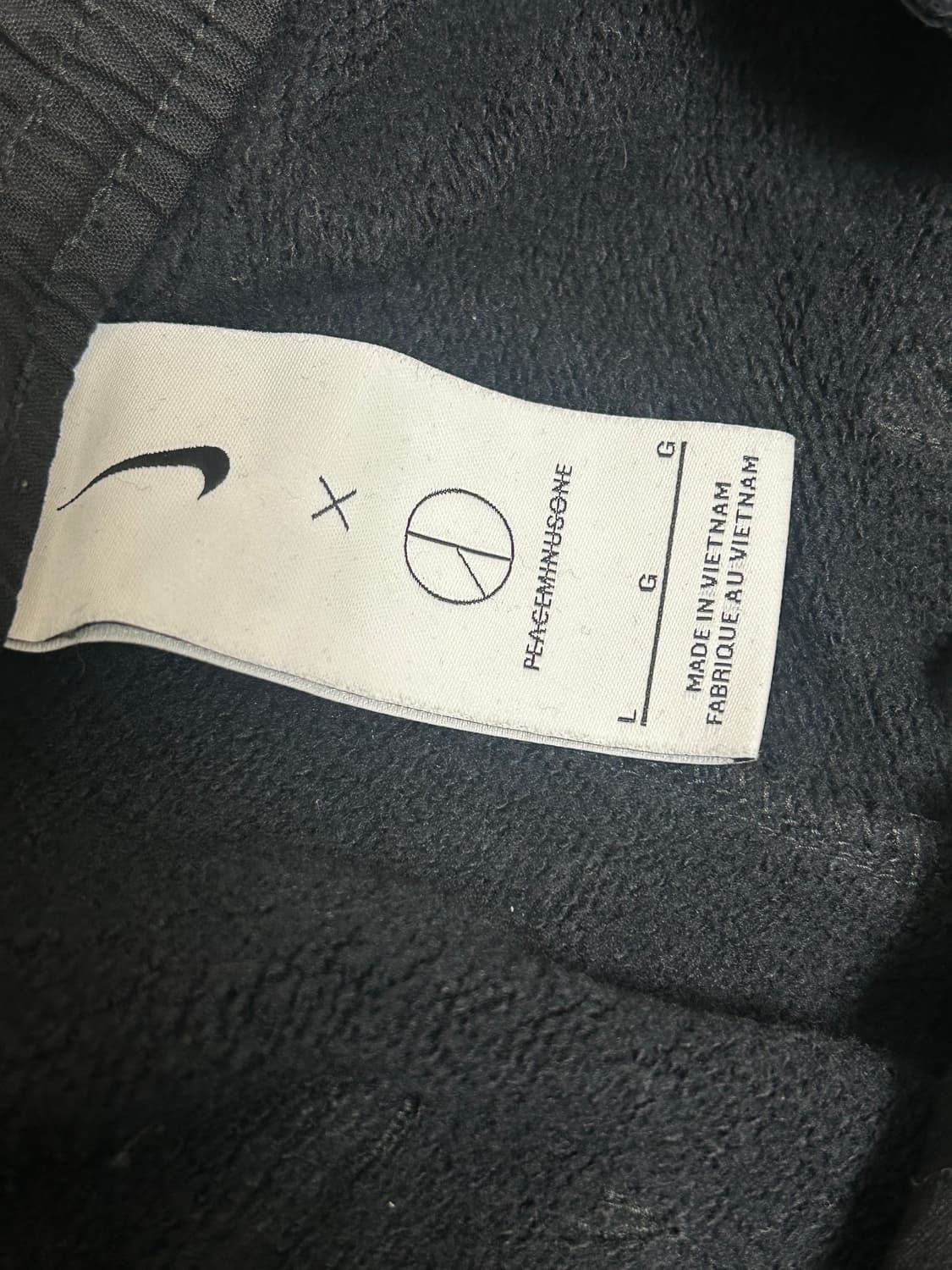 나이키 피스마이너스원 블랙 와이드 팬츠 상품이미지8