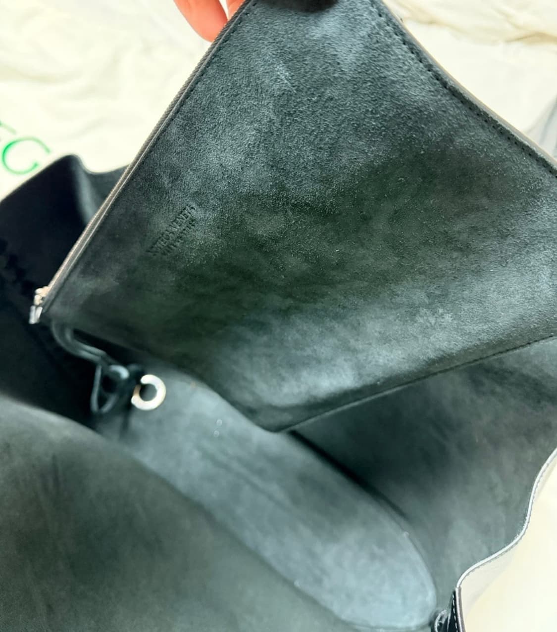 보테가베네타 디아고 쇼퍼백 라지 블랙 새상품급 상품이미지6