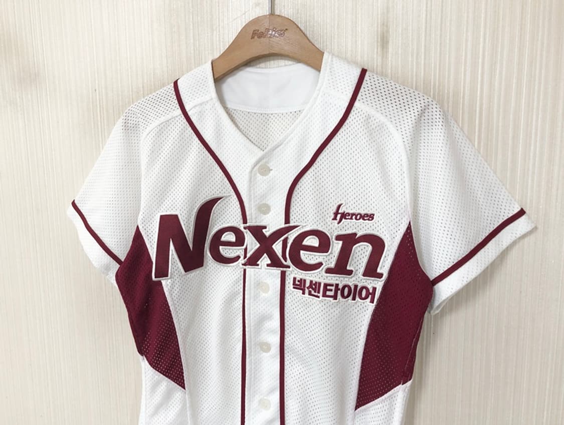 KBO 위팬 넥센(키움)히어로즈 홈유니폼/져지 85 상품이미지5