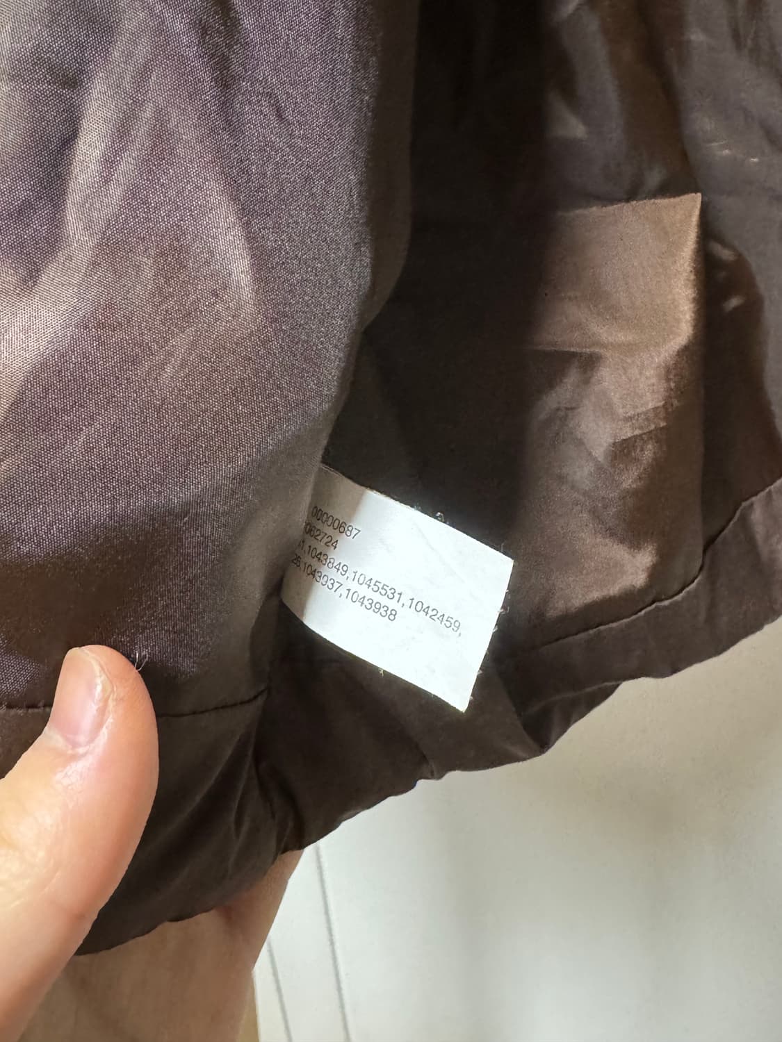 폴로 랄프로렌 브라운 패딩 항공 자켓 상품이미지8