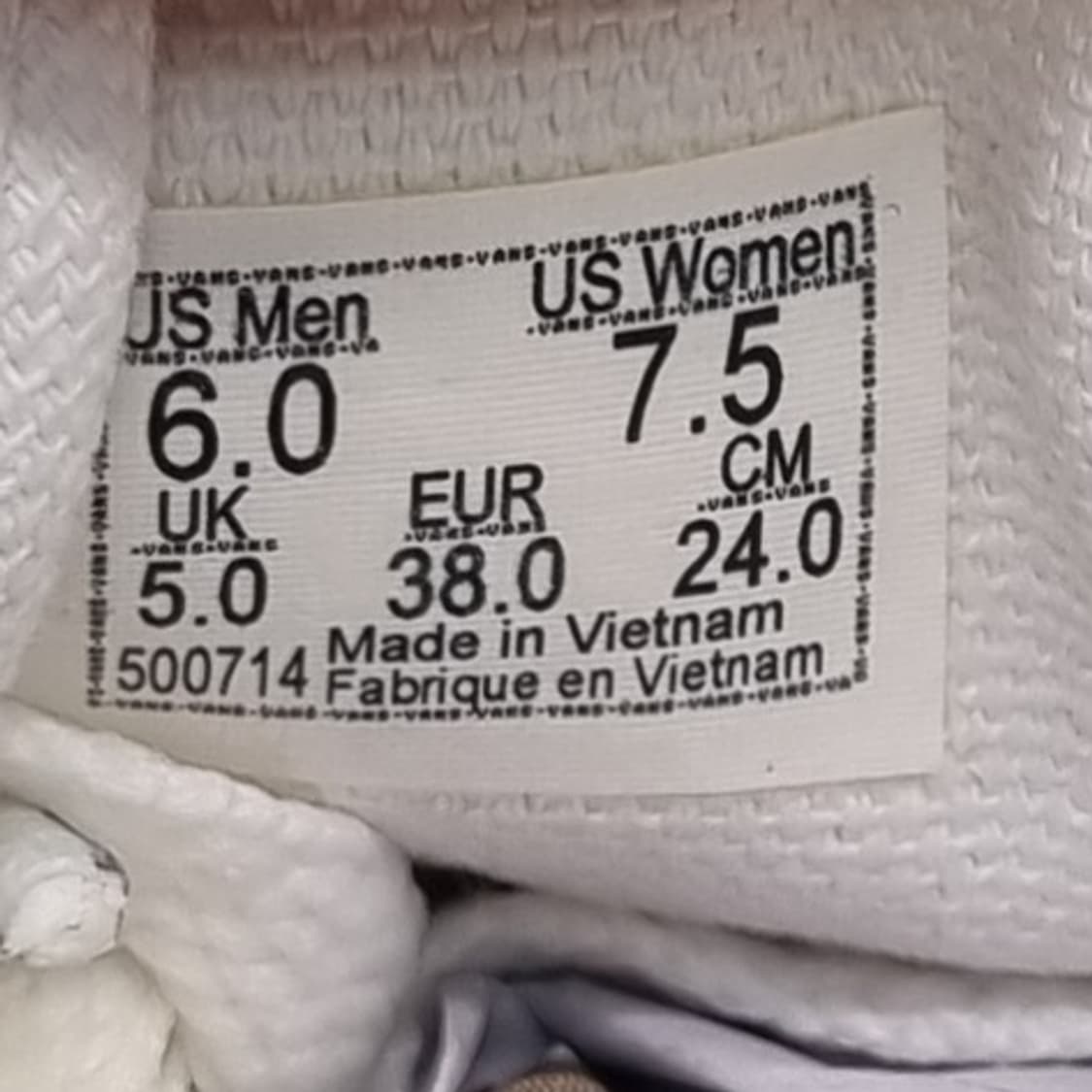 반스 트렌스루센트 여성스니커즈240 상품이미지6