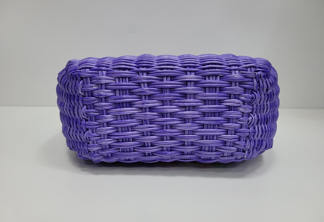 (새상품급) 쥬시쥬디x앰버빅토리아 21SS 콜라보레이션 바스켓백 / 퍼플 상품이미지5