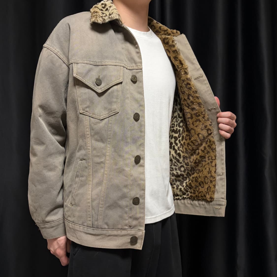 빈티지 레오파드 재킷  상품이미지3