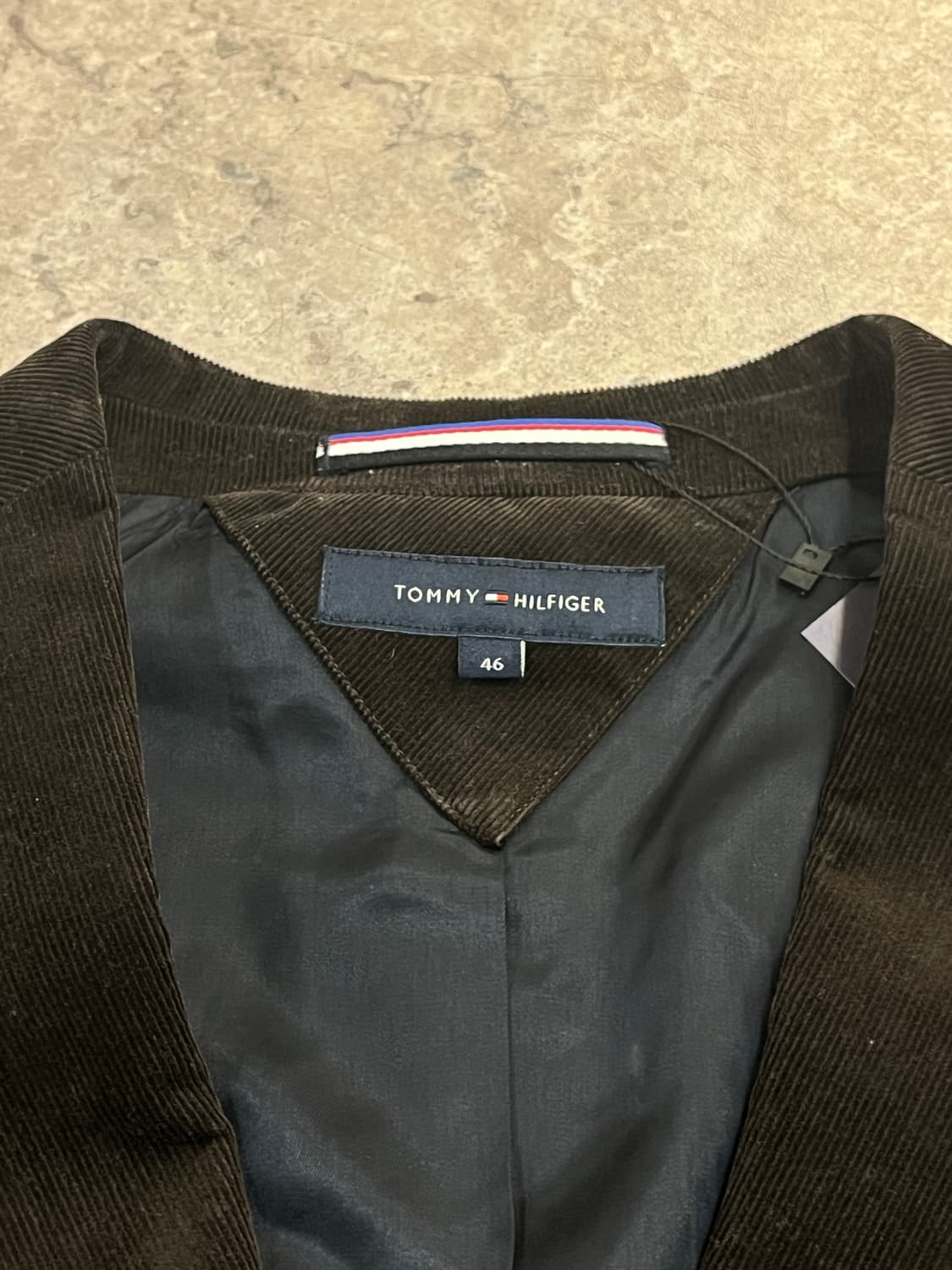 타미힐피거 코듀로이 자켓 브라운 XS #csz2346 상품이미지4