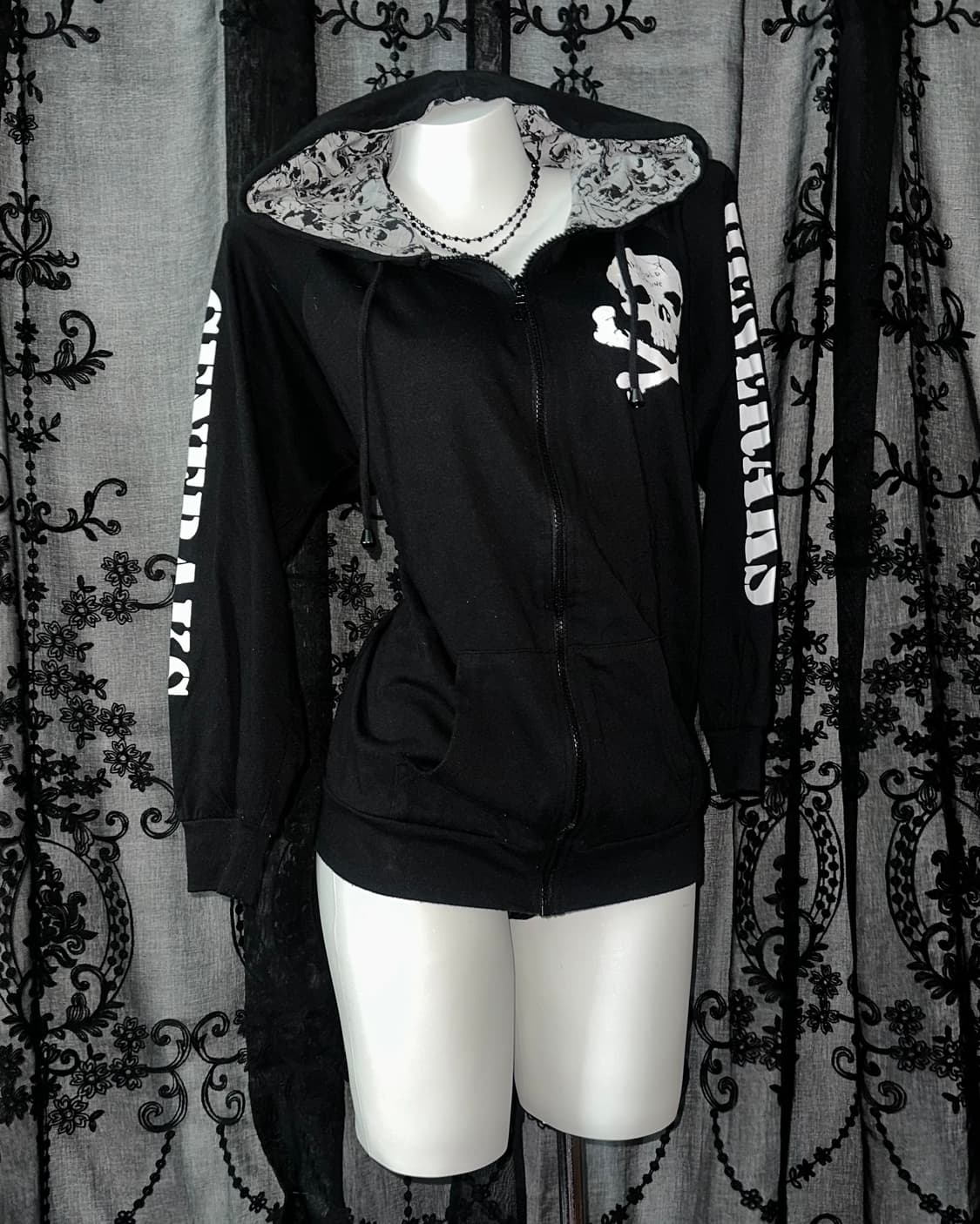 punk hooded zip-up 상품이미지3