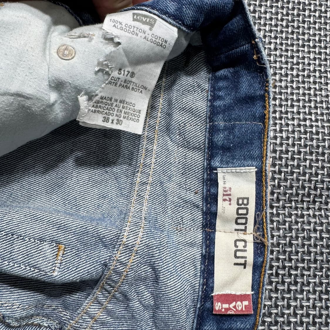 리바이스 517 데님팬츠 ( 30/OLD-8267 ) 상품이미지4