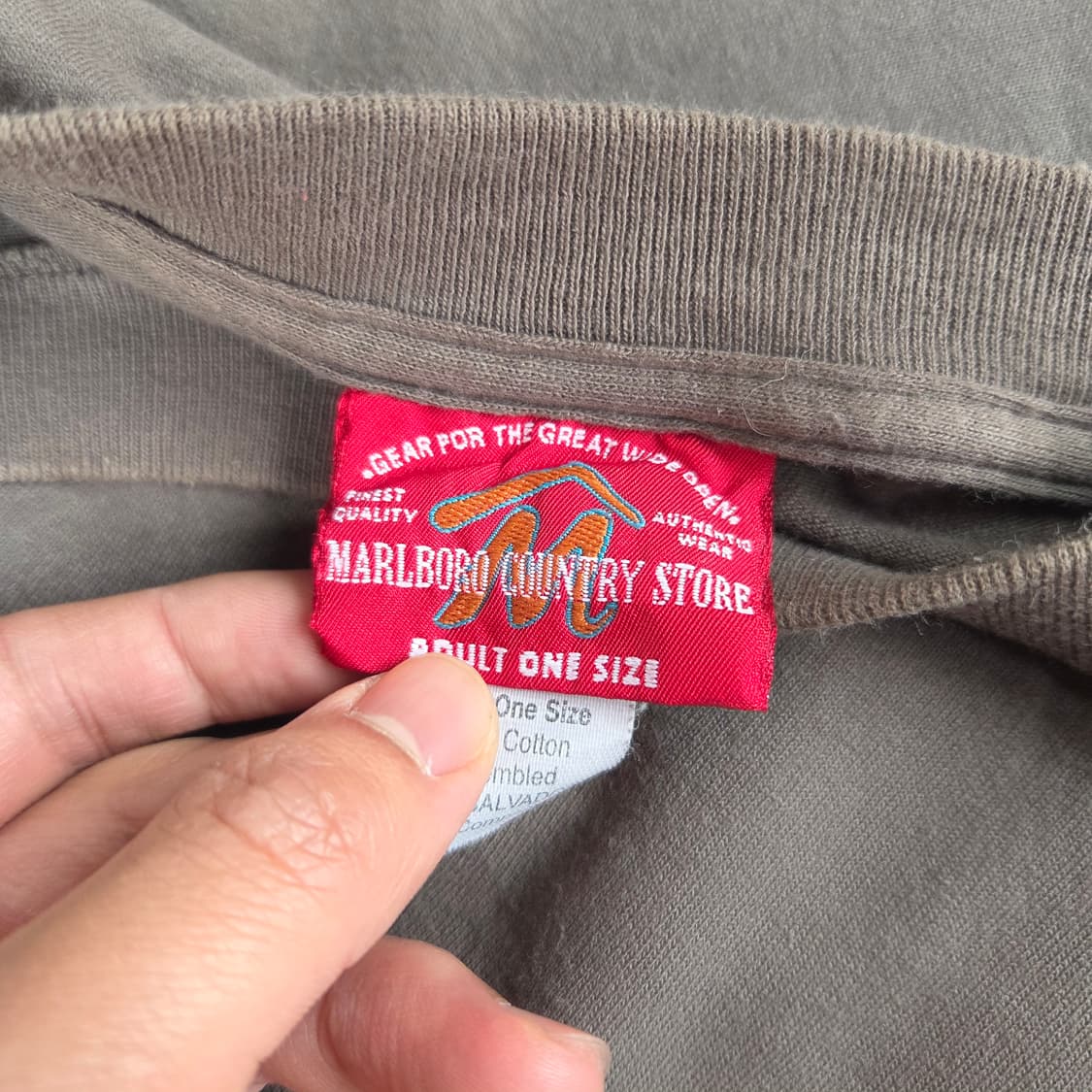 90s 빈티지 말보루 티셔츠 카우보이 상품이미지5