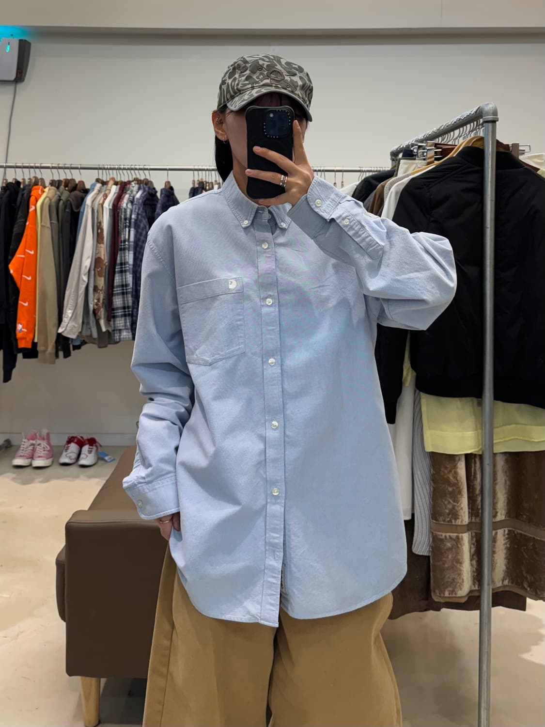 칼하트 wip 옥스포드 셔츠 상품이미지5
