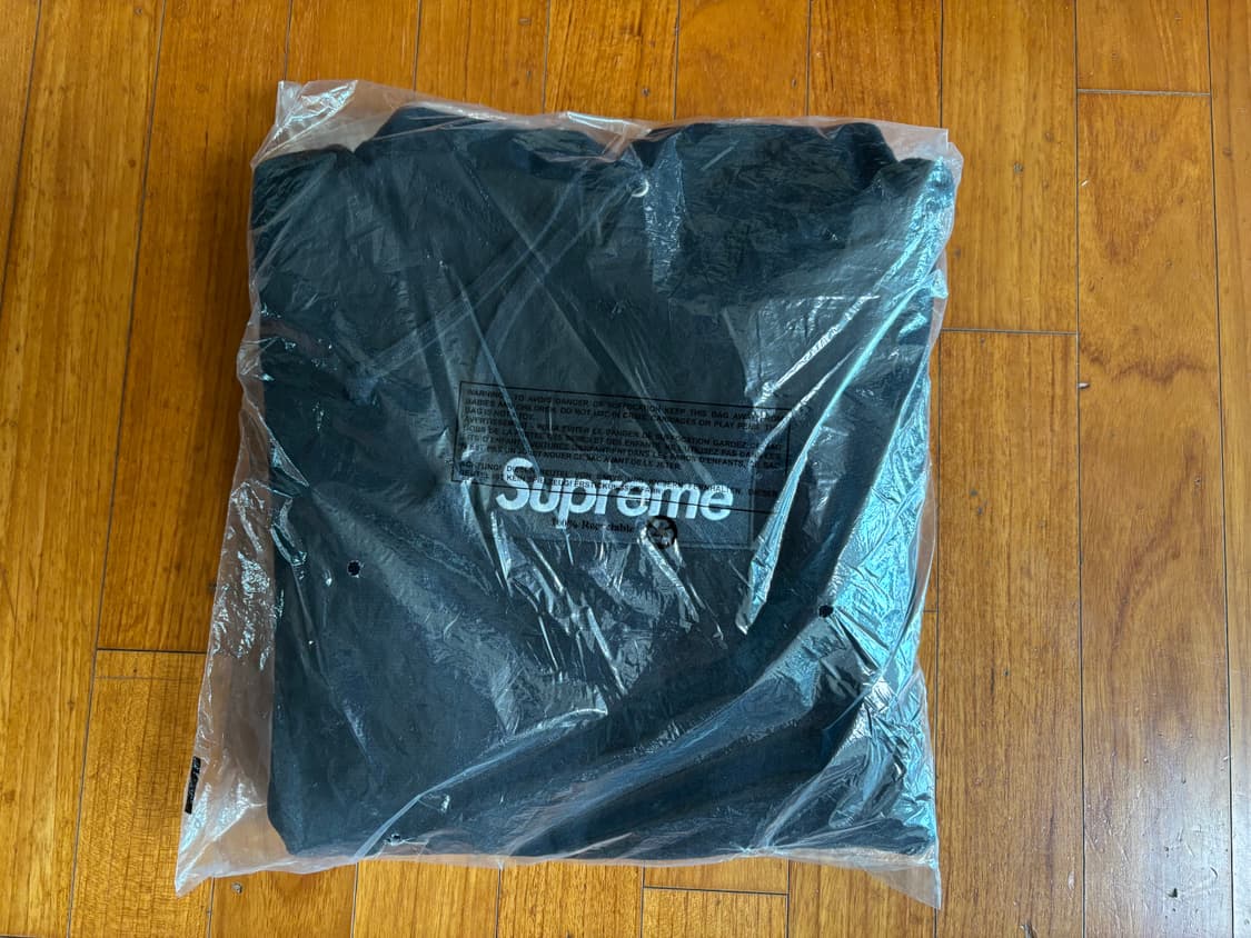 [M]16FW 슈프림 박스로고 후드 검흰 상품이미지1