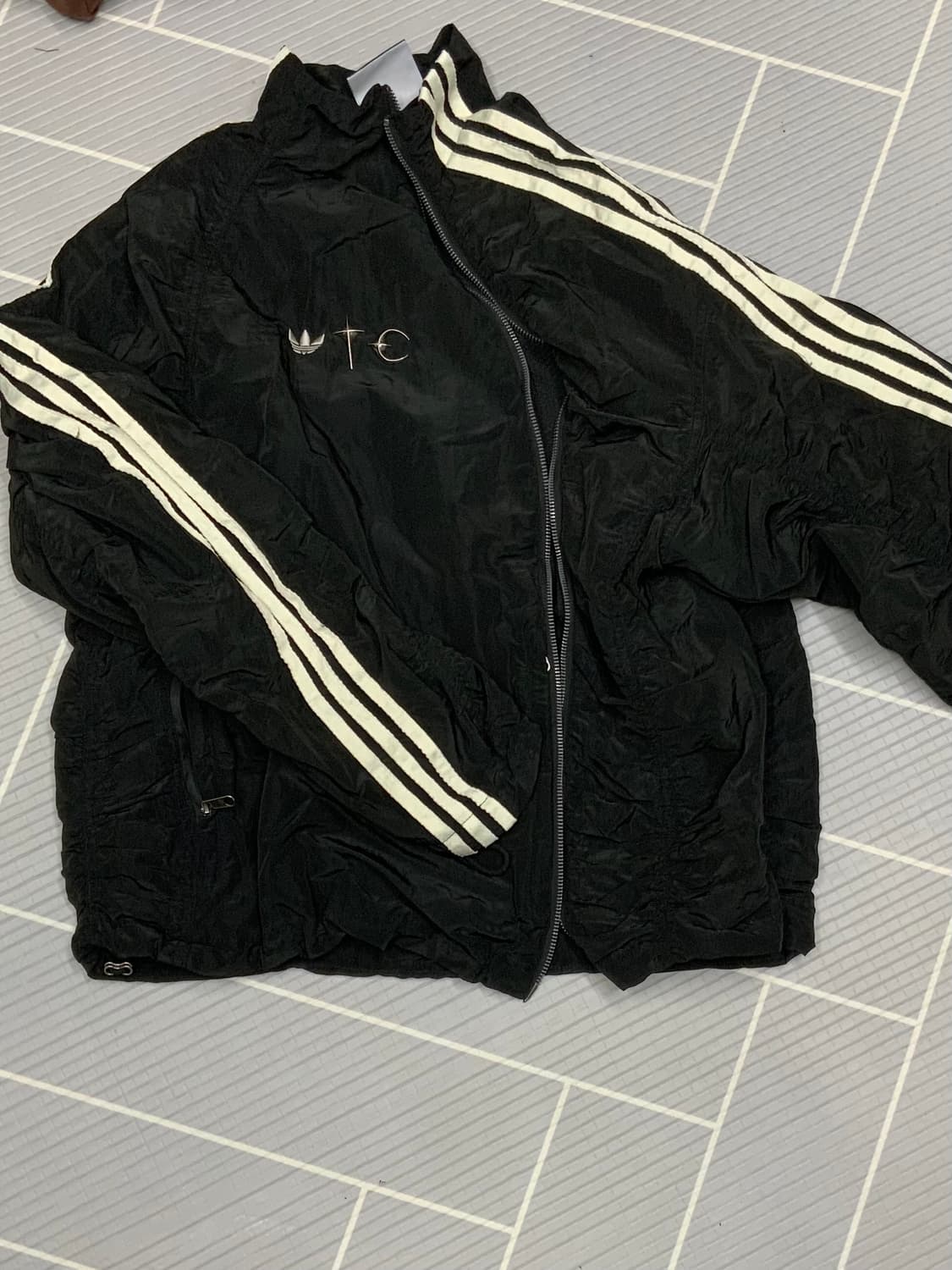 [M] 아디다스 x 떠그 클럽 우븐 트랙탑 블랙 ㄹㅍ 상품이미지1