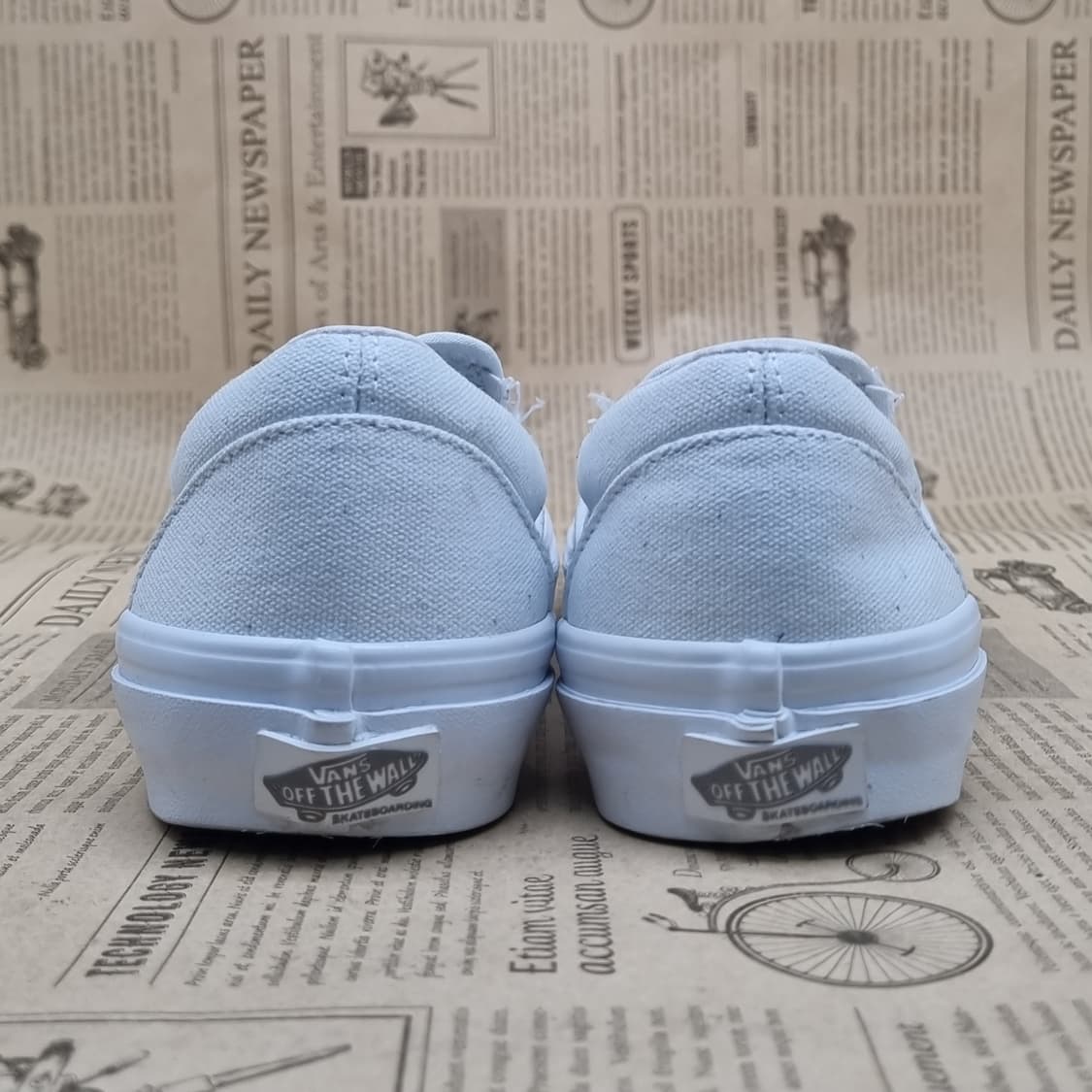 반스 슬립온 화이트 스케이트보드화230 상품이미지4