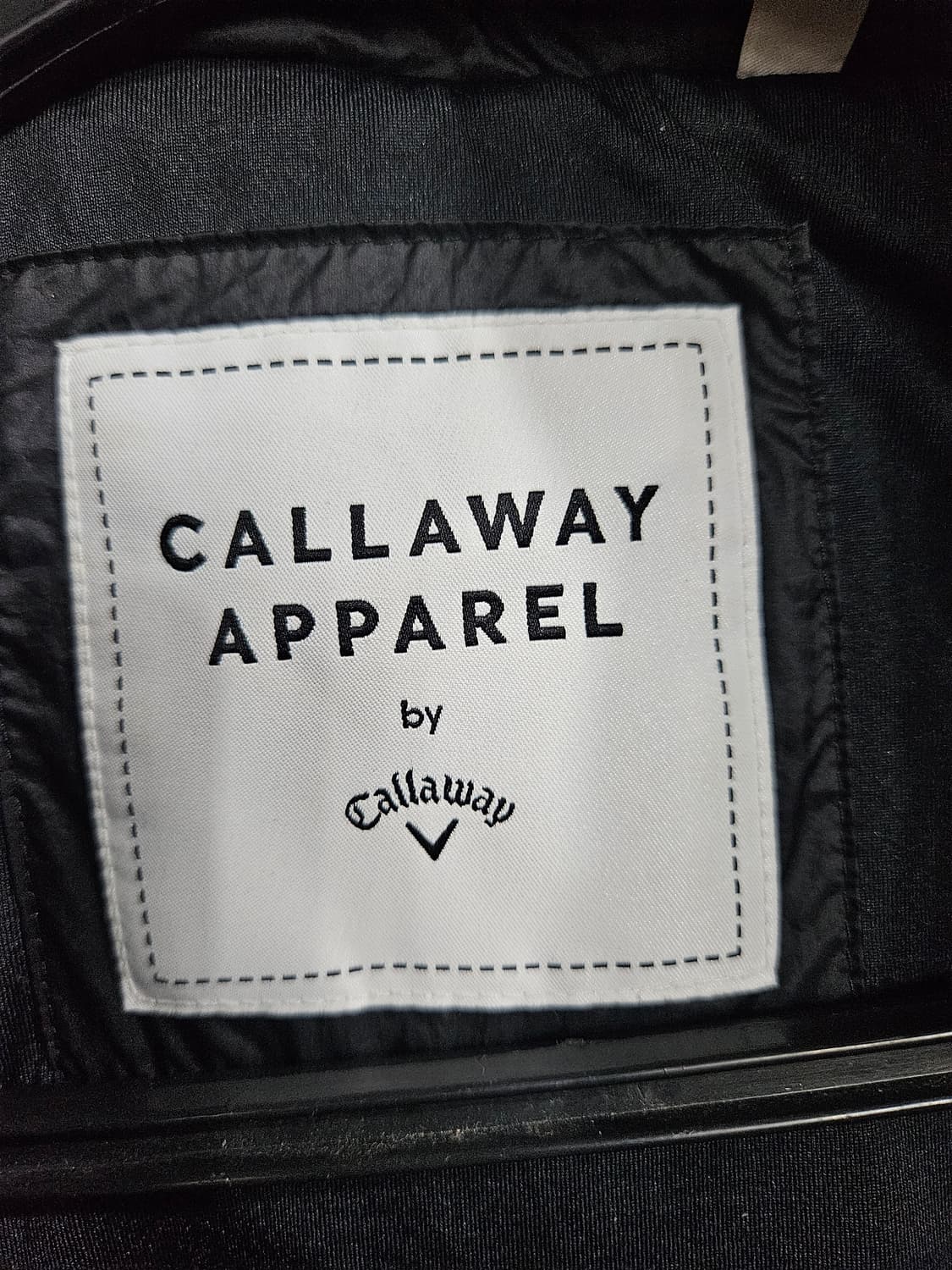 캘러웨이 블랙컬러 남성 100 골프 구스다운 후드패딩  상품이미지3