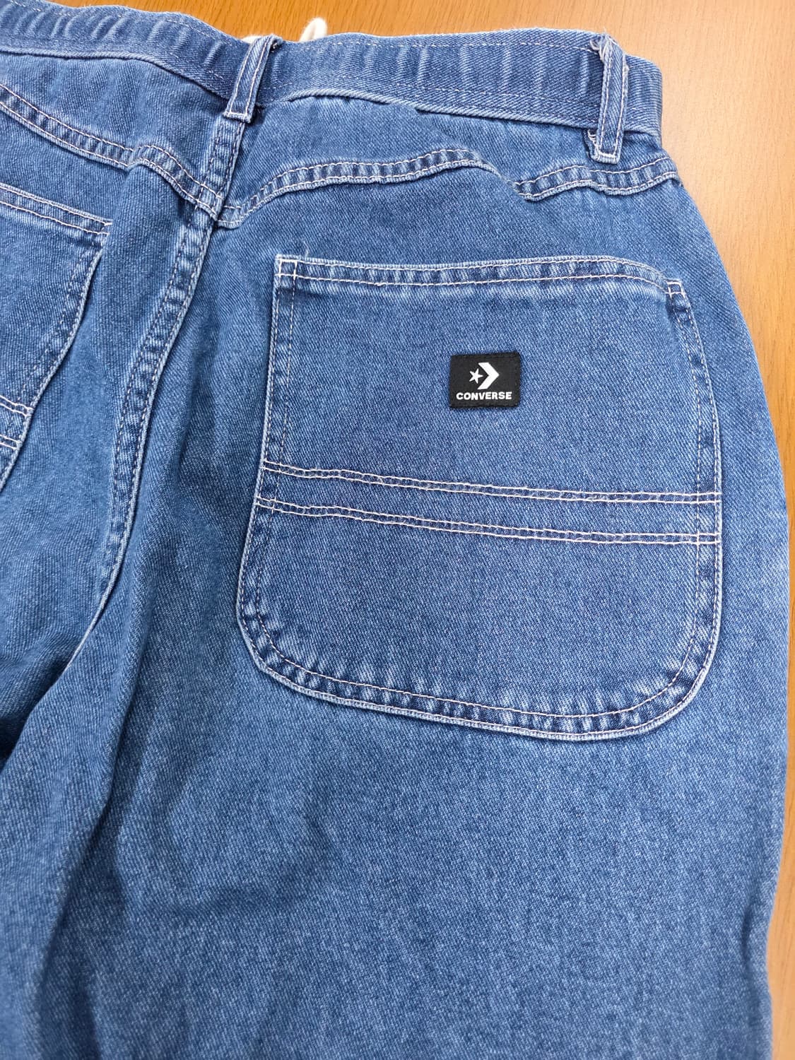 컨버스 배기핏 데님 팬츠 청바지 S 상품이미지9