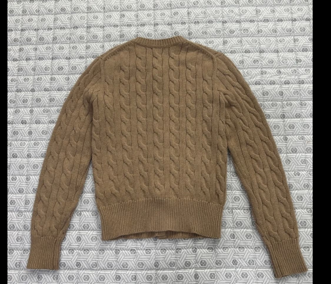 폴로 랄프로렌 케이블 니트 가디건 85 상품이미지6