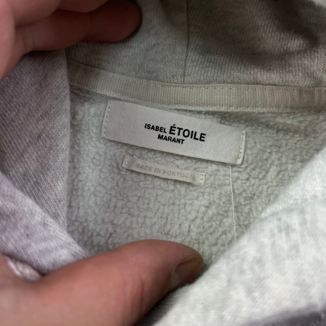 100 이자벨마랑 빅로고 후드티 상품이미지3