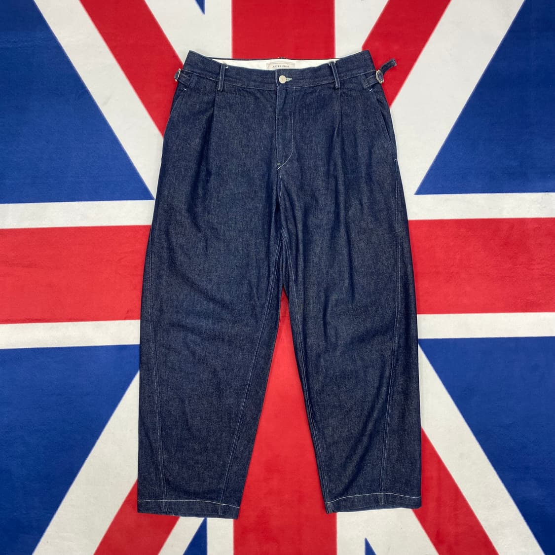에프터프레이 원턱 데님팬츠 L 상품이미지1