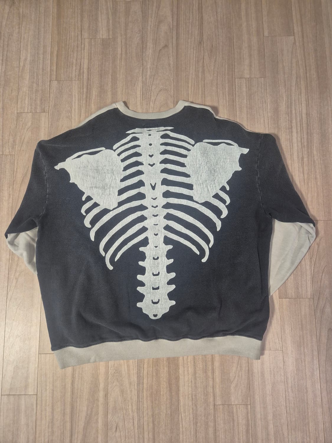 캐피탈 투톤 빅 플리스 스웻셔츠 상품이미지2