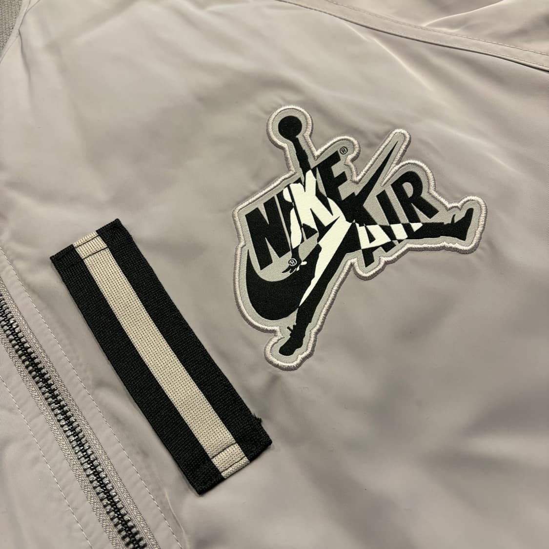 [L] 나이키 에어 조던 점프맨 빅로고 기모안감 자켓 점퍼 C487 상품이미지4