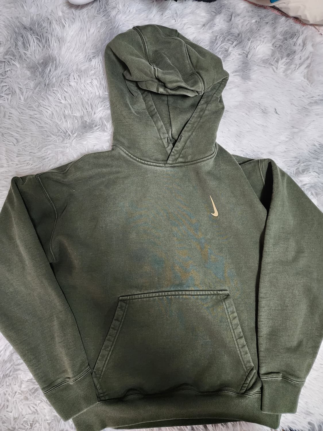 나이키 빌리아일리시 올리브색 후드티 상품이미지1