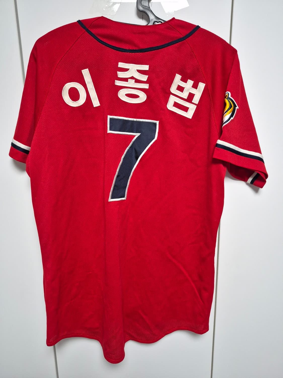 기아타이거즈 유니폼 95사이즈 이종범 마킹 팝니다 상품이미지3