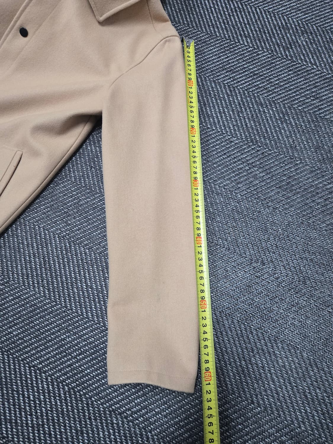 앤더슨벨 요한슨 울 코치 자켓 베이지 상품이미지8