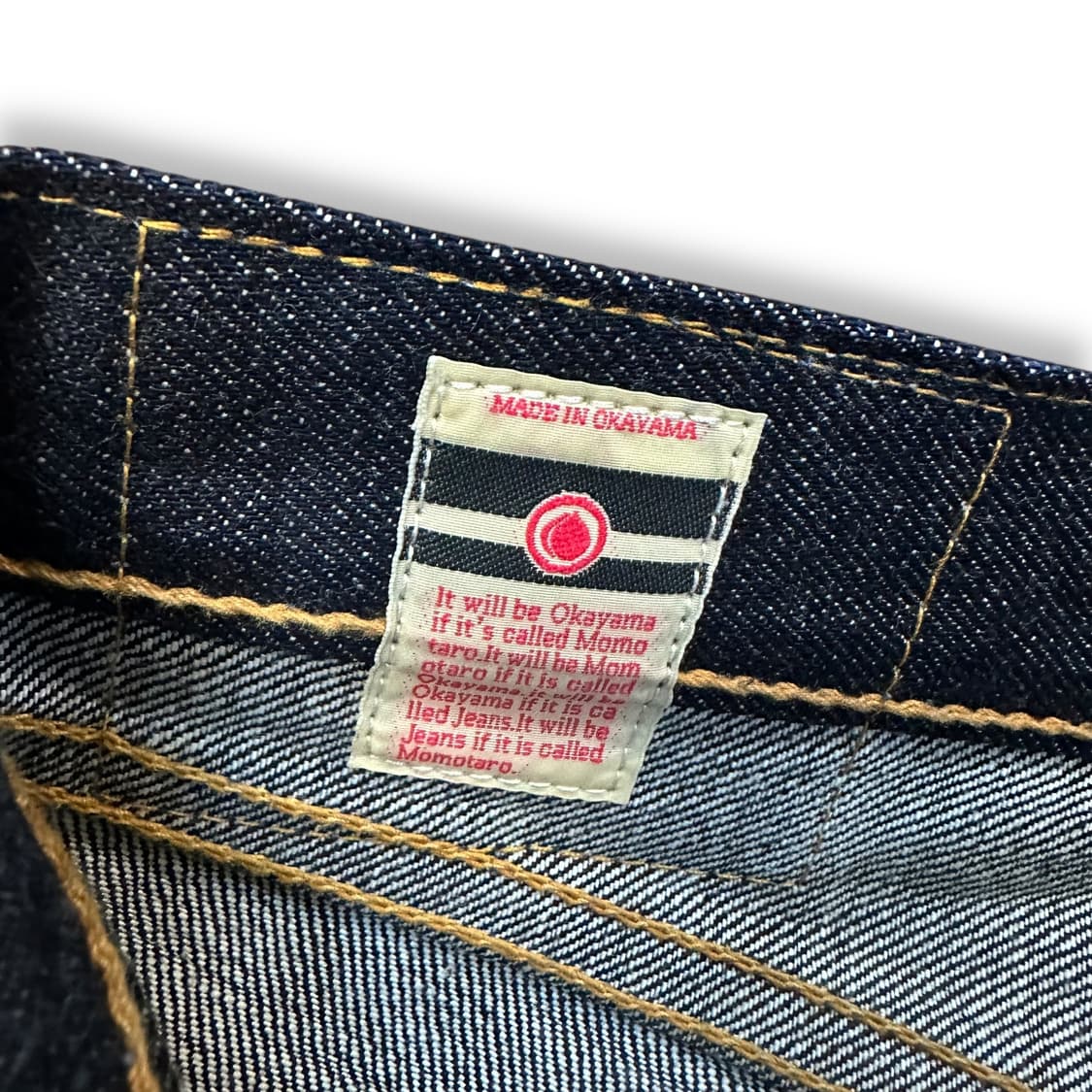 모모타로 셀비지 데님 팬츠 상품이미지6