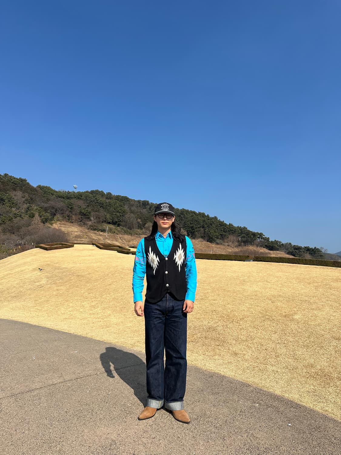 치마요 패턴 니트 베스트 상품이미지1