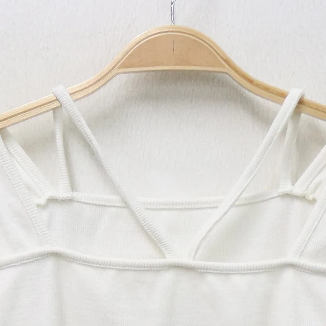 GLAMB 두줄 스퀘어넥 티셔츠 66345 상품이미지5