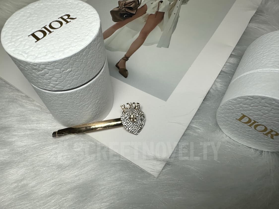 하트 골드 쟈디올 헤어핀 상품이미지1