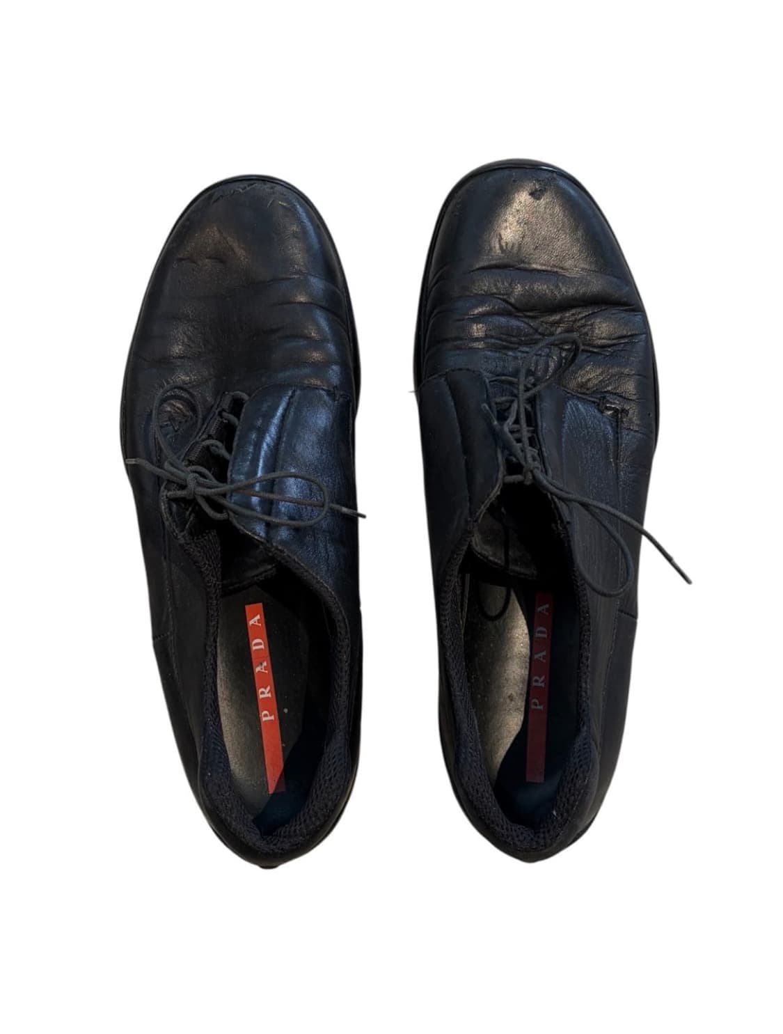 90s 프라다 스포츠 레더 슈즈 상품이미지1