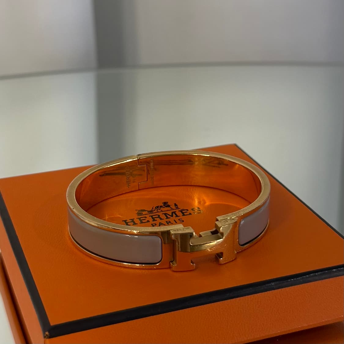 [ PM ] 에르메스 클릭아슈 브레이슬릿 PM 마론글라쎄 상품이미지3