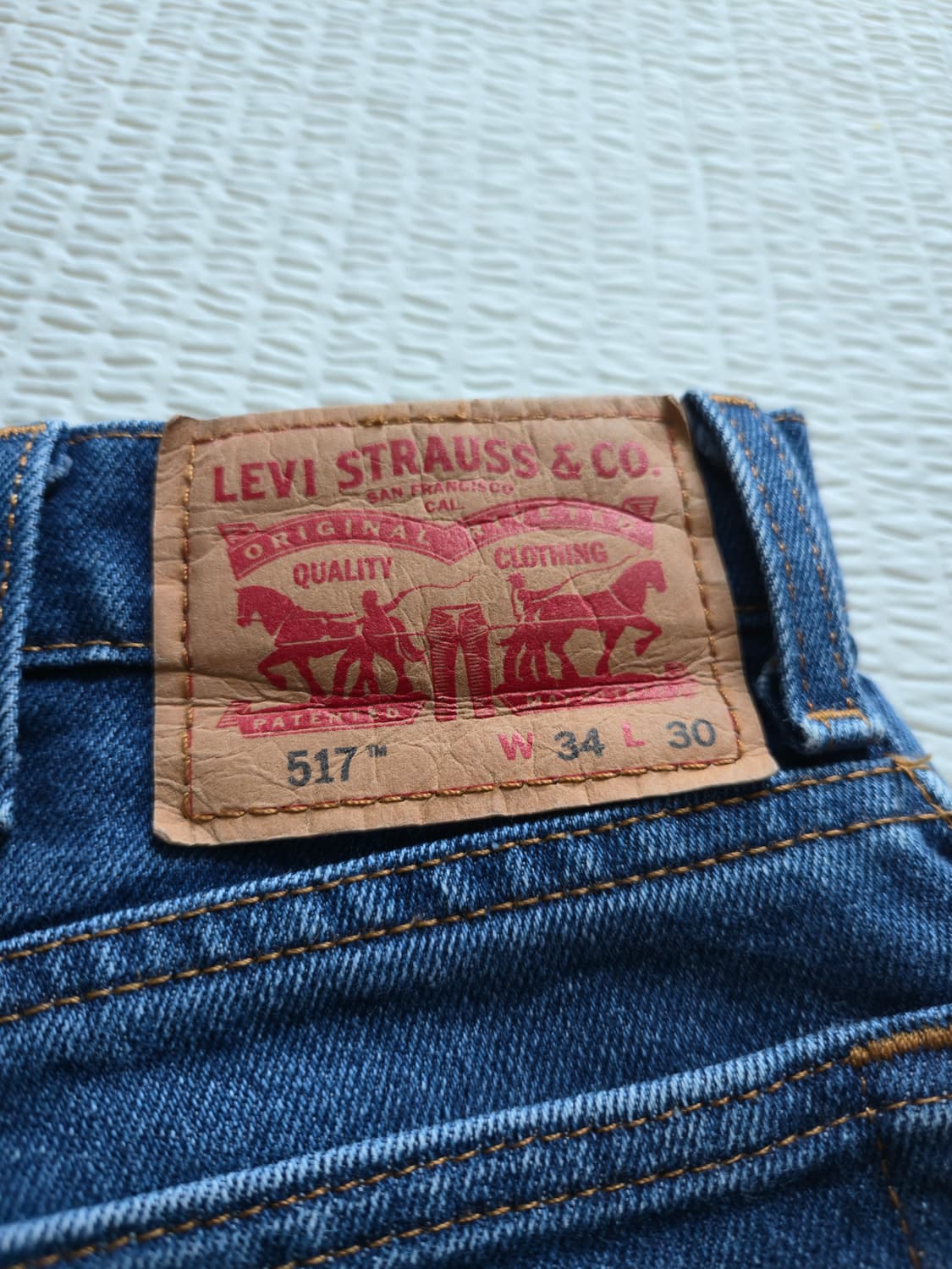 리바이스 517 34 블랭크탭 상품이미지5