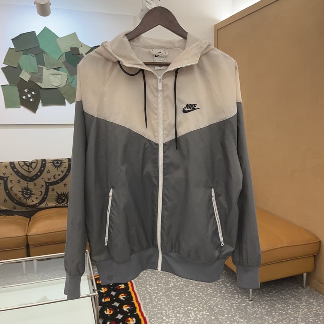 나이키 올드스쿨 레트로 윈드러너 바람막이 자켓 M C07566 상품이미지3