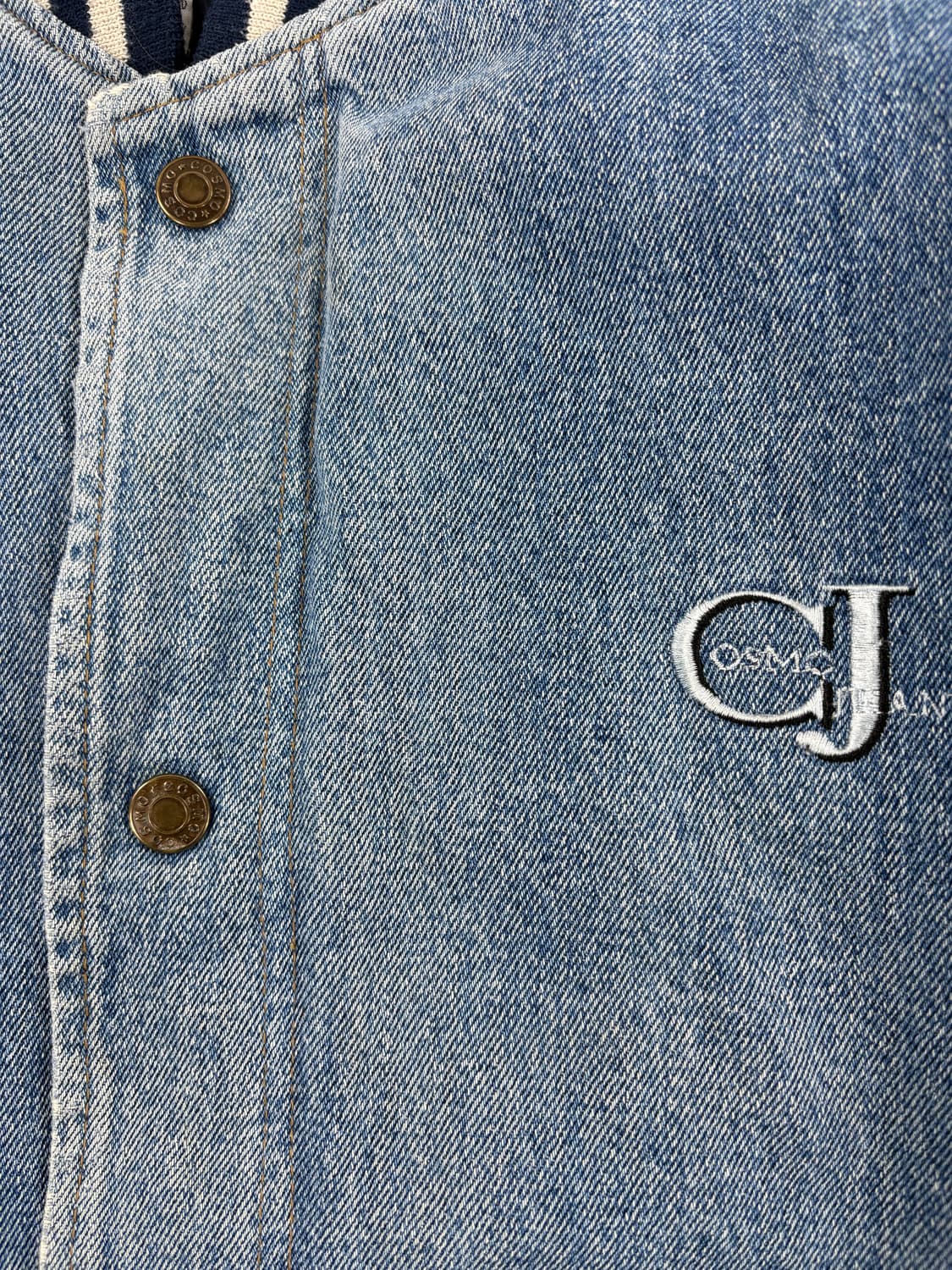 80's Cosmo Jeans Jacket Varsity 상품이미지2
